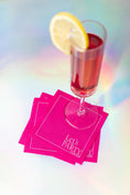 Load image into Gallery viewer, Blush Crush Cocktail Napkin