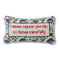 Load image into Gallery viewer, Gossip Needlepoint Pillow