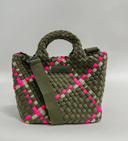 Classic Woven Tote | Sage Multi
