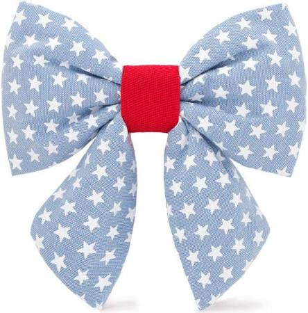 Liberty Summer Lady Dog Bow Tie