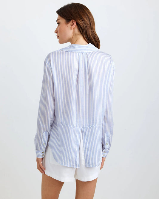 Oversized Split Back- Provence Peri