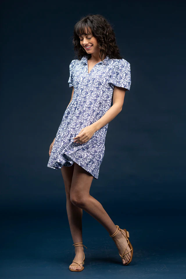 The Navy Dress- Bluebonnet