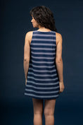 Load image into Gallery viewer, The Dorothy Dress- Harbor Stripe