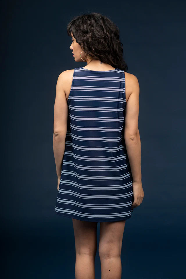 The Dorothy Dress- Harbor Stripe