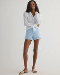 Load image into Gallery viewer, Playa Trouser Short- Coastal Capri Wash