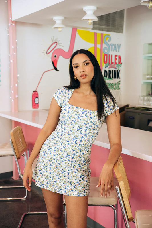 Anna Tennis Dress | Sunshine Flora
