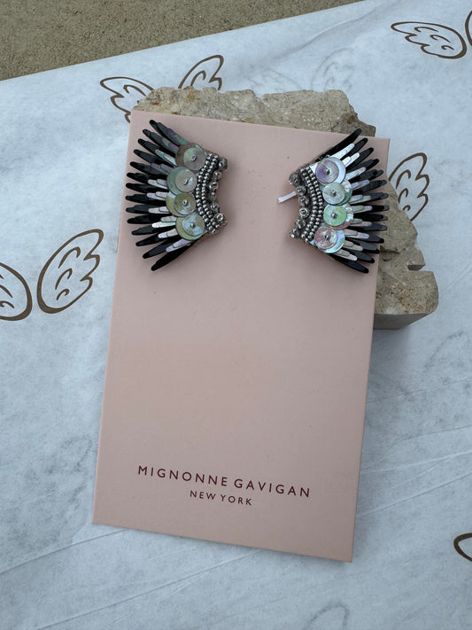 Mixed Metal Mini Madeline Earrings