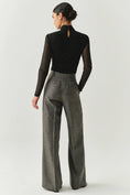 Load image into Gallery viewer, Drew Draped Mesh Turtleneck Blouse
