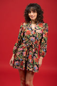 Load image into Gallery viewer, The Hazel Dress - Midnight Petals