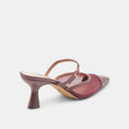 Load image into Gallery viewer, Loyd Heels- Burgundy Mesh