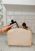 Load image into Gallery viewer, Roma Standing Toiletry Case I Ivory