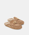 Load image into Gallery viewer, Jodero Plush Flats | Mushroom Suede