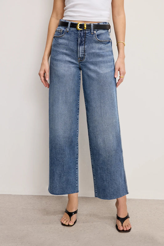 Good Skate Cropped Wide Leg Jean
