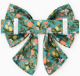 Load image into Gallery viewer, Citrus Floral Lady Dog Bow