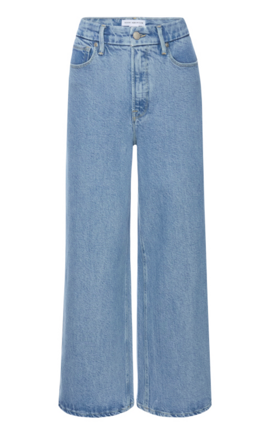 Soft Tech Good Skate Wide Cropped Jeans