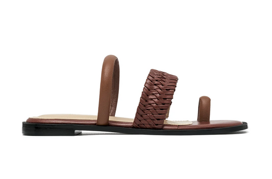 Allegra Cognac Sandal
