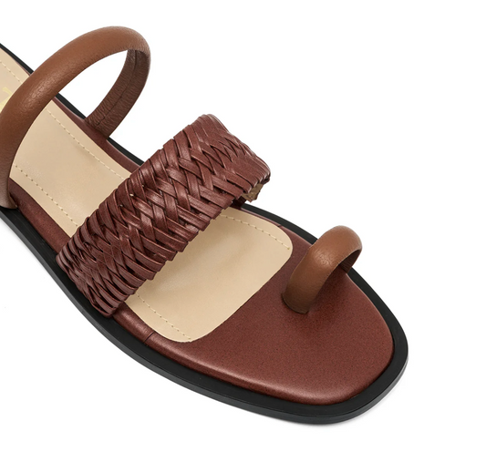 Allegra Cognac Sandal