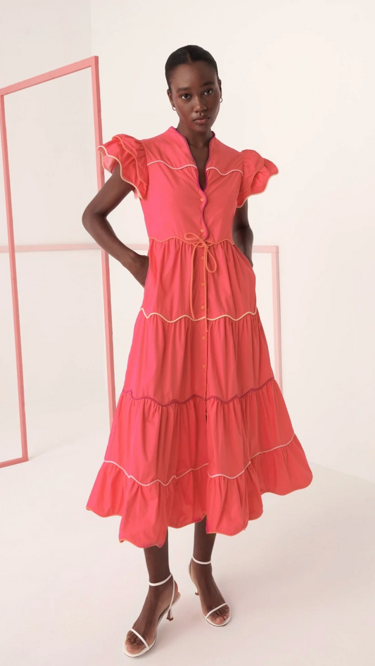 Baba Cay Dress | Pink