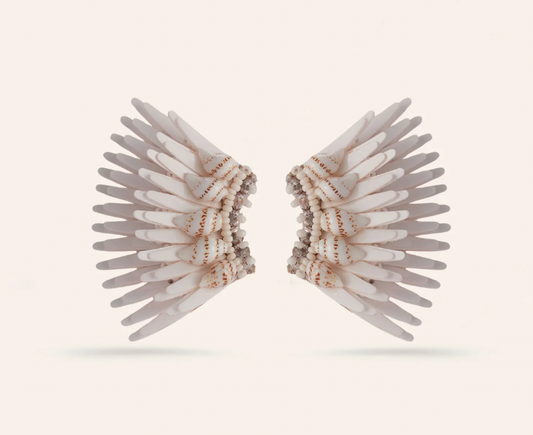Mini Madeline Earrings | Shell