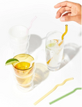 Load image into Gallery viewer, Squiggle Glass Straws