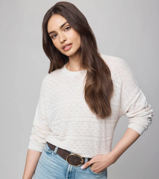 Georgie Pointelle Sweater