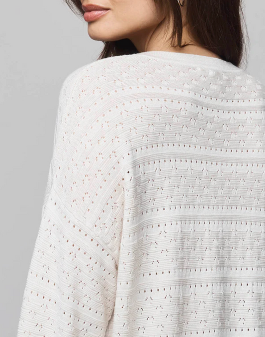 Georgie Pointelle Sweater
