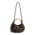 Load image into Gallery viewer, Dottie Espresso Recycled Vegan Leather Top Handle Bag