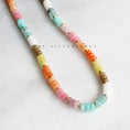 Load image into Gallery viewer, Stone Candy Necklace: 16 inch