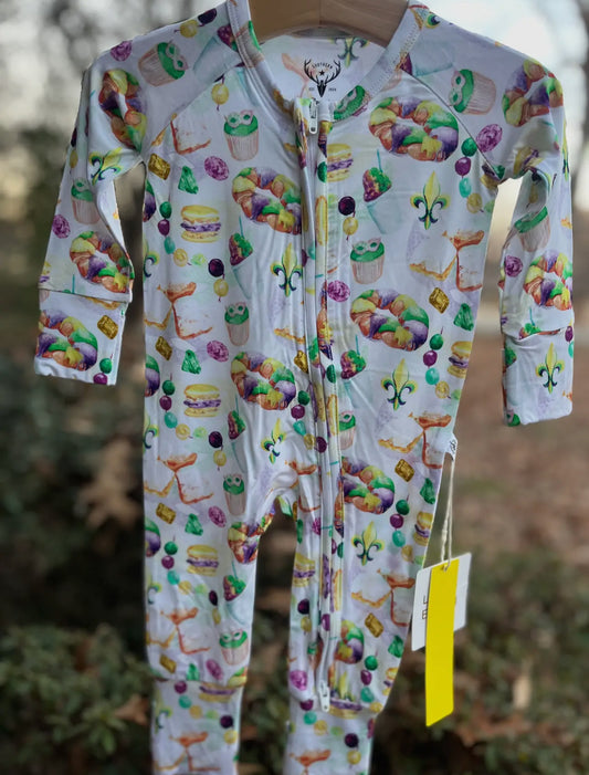 Mardi Gras Onesie