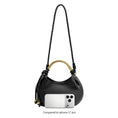 Load image into Gallery viewer, Dottie Espresso Recycled Vegan Leather Top Handle Bag
