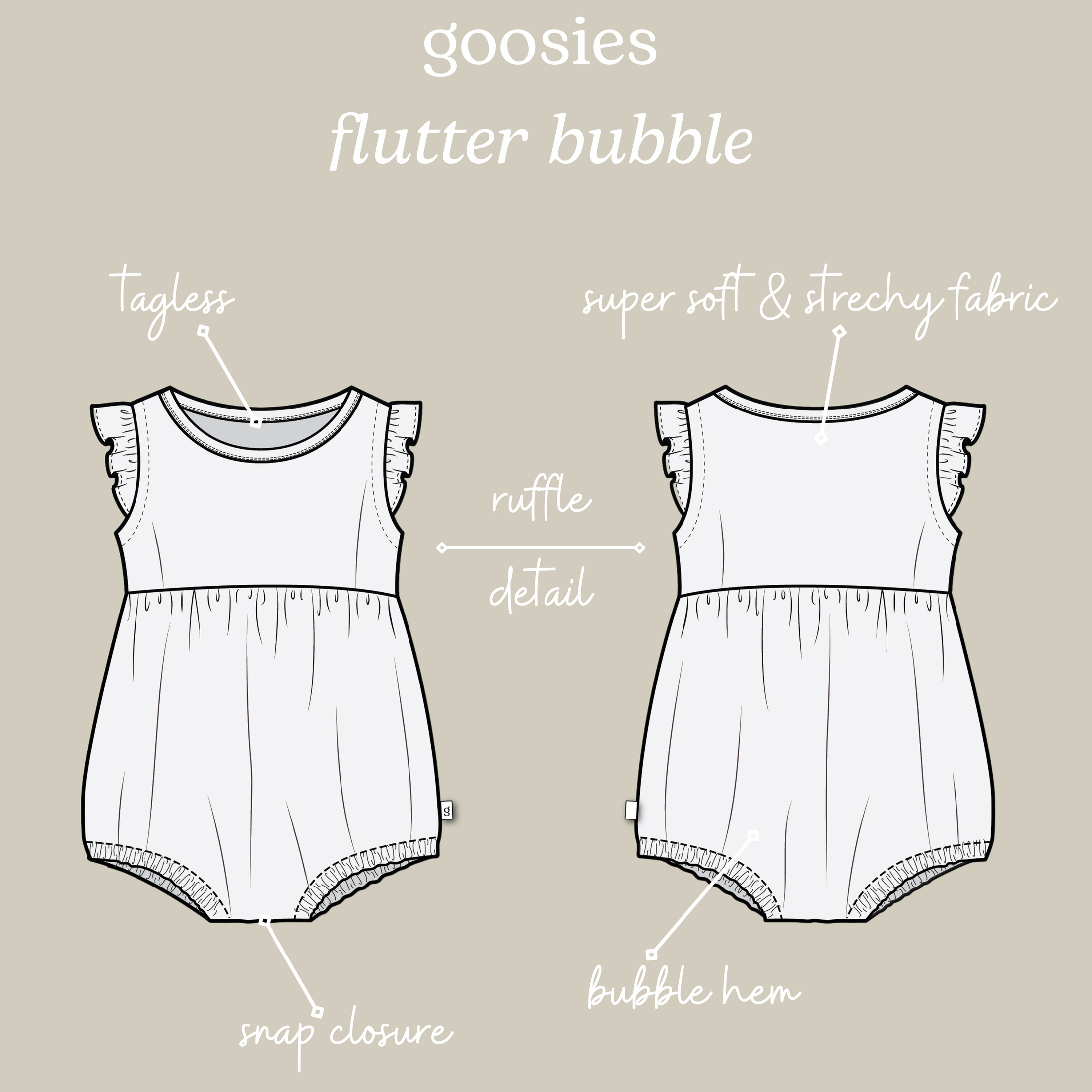 Crawfish / Lobster - Flutter Bubble: 0-3 months