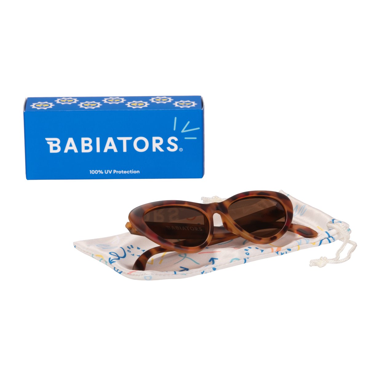 Classic Tortoise Cat-Eye Sunglasses for Babies and Kids: Original Cat-Eye / Ages 0-2