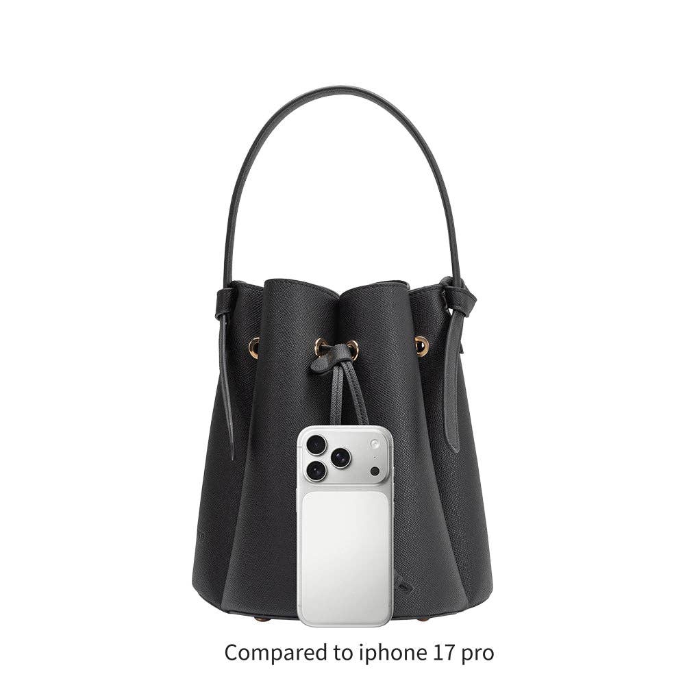 Laguna Burgundy Recycled Vegan Leather Top Handle Bag