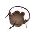 Load image into Gallery viewer, Laguna Burgundy Recycled Vegan Leather Top Handle Bag
