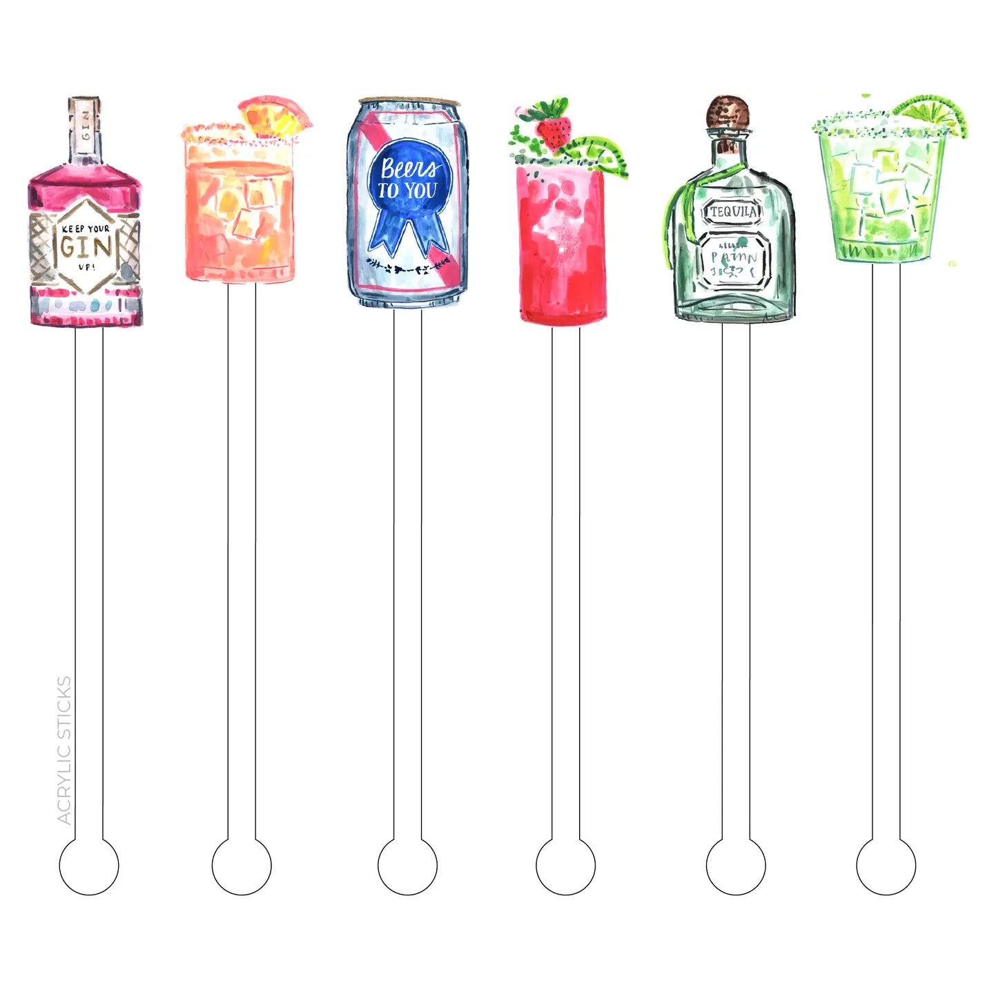 Liquid Diet Stir Sticks