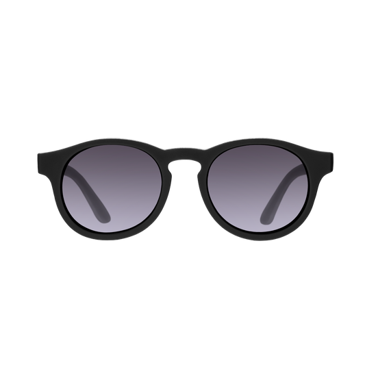 Jet Black Keyhole | Smoke Polarized Lens: Ages 0-2