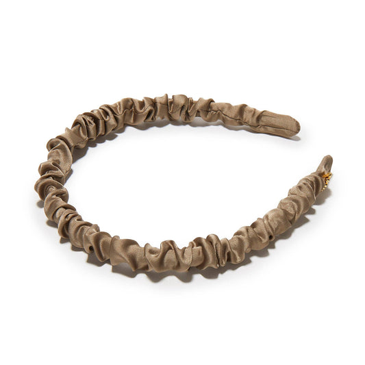 CACAO JESSIE SILK HEADBAND