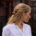 Load image into Gallery viewer, TIGERS EYE LILY CLAW CLIP: ONE SIZE
