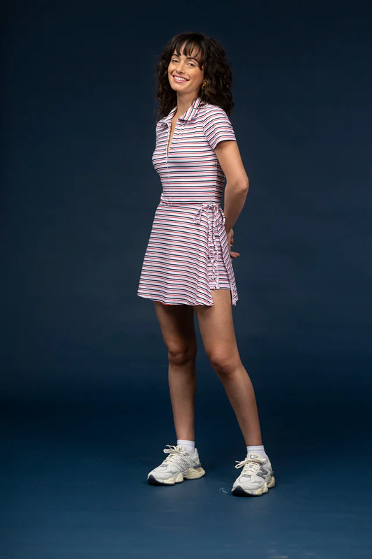 The Ivy Dress- American Stripe