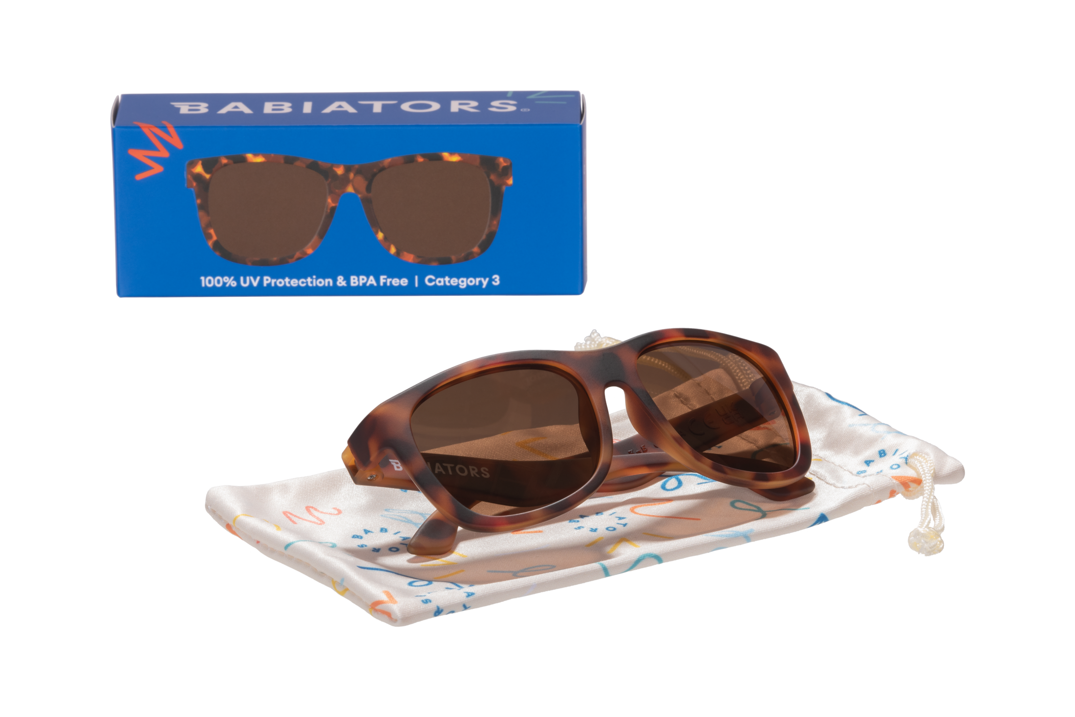 Tortoise Shell Kids Gradient Lens Polarized Sunglasses: Ages 3-5