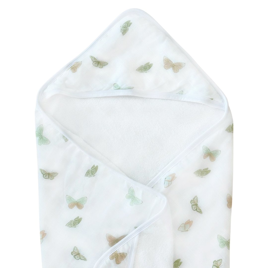 Hooded Towel | Butterflies