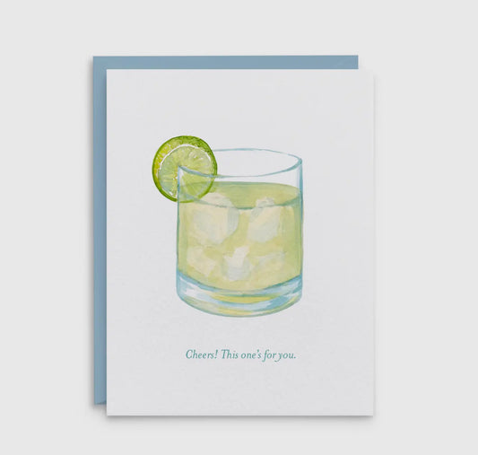 Cheers Margarita Greeting Card