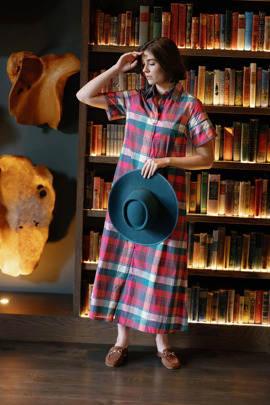 Kristina Maxi | Plaid