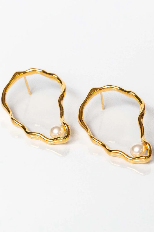 Oyster Pearl Earrings