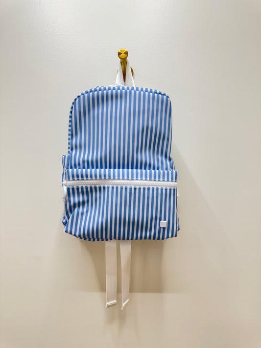 Mini Backpack | Chambray Stripe