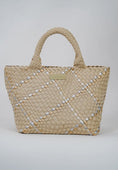 Load image into Gallery viewer, Classic Woven Tote | Beige Metallic
