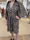 Load image into Gallery viewer, Charlotte Dress | Retro Cheetah
