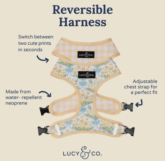 Sunshine & Daffodils Reversible Harness