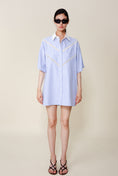 Load image into Gallery viewer, Sunflower Shirt Dress
