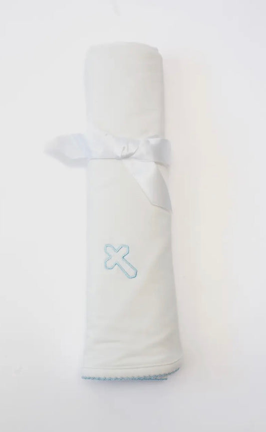 Pip Blanket- Blue Cross